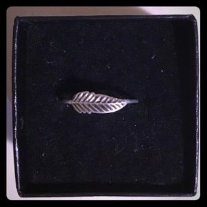🕊SS{925} Feather Ring 🍃
